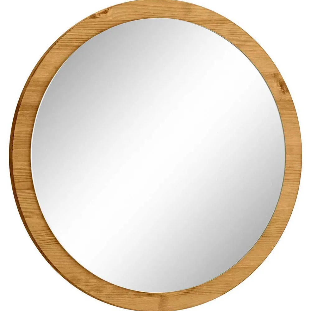 Wohnen Badezimmer Komplett*Landhaus Badmöbel aus Massivholz - Zavieca (vierteilig)