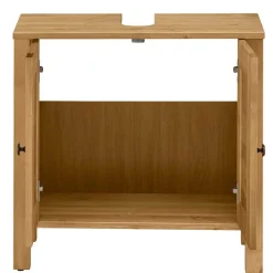 Wohnen Badezimmer Komplett*Landhaus Badmöbel aus Massivholz - Zavieca (vierteilig)