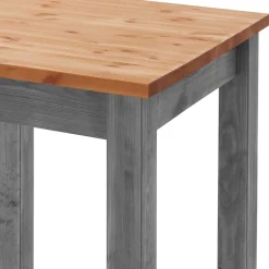 Wohnen Landhausmöbel|Bartische*Landhaus Bartisch in Kiefer Lauge & Grau - Ziamora