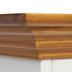 Wohnen Landhaus Buffet in Weiß mit Eiche - Bordona