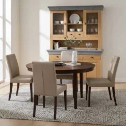 Wohnen Landhaus Buffetschrank aus Massivholz zweifarbig - Eshelas