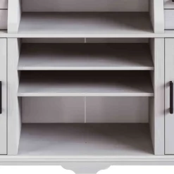 Wohnen Wohnzimmerschränke|Schränke*Landhaus Buffetschrank in Weiß Kiefer gewachst - Curcay