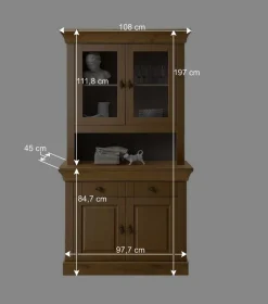 Wohnen Landhaus Buffetschrank Piatra aus Kiefer
