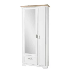 Wohnen Garderoben|Garderoben*Landhaus Dielen Set zweifarbig - Nurelcas (dreiteilig)