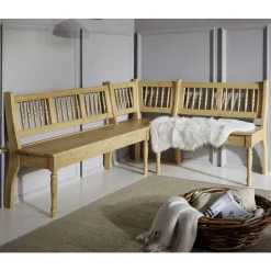 Wohnen Landhaus Eckbank Estern aus Fichte Massivholz