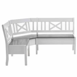 Wohnen Landhaus Eckbank Yoan mit Stauraum