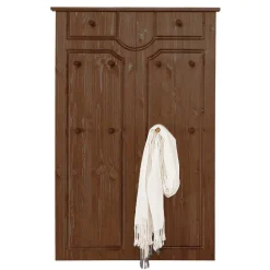 Wohnen Landhaus Flureinrichtung in Dunkelbraun - Yemisa (vierteilig)