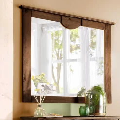 Wohnen Landhaus Flureinrichtung in Dunkelbraun - Yemisa (vierteilig)