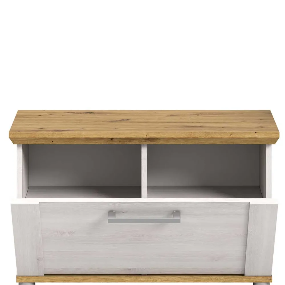 Wohnen Landhaus Flureinrichtung Set - Tocella (dreiteilig)