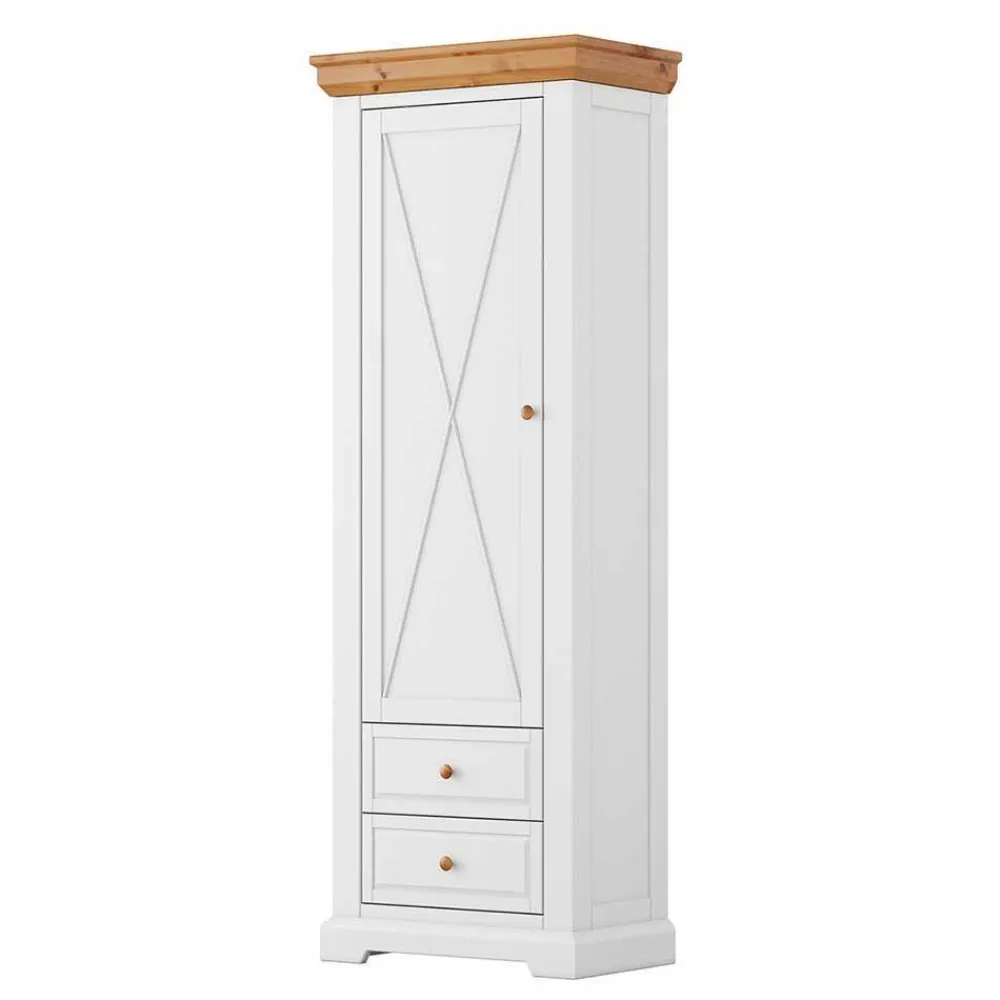 Wohnen Landhaus Flurmöbel Set aus Kiefer - Saluts (dreiteilig)