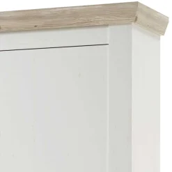 Wohnen Garderobenschränke*Landhaus Flurschrank mit Doppeltür - Nedita