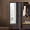 Wohnen Garderobenschränke*Landhaus Flurschrank mit Spiegeltür - Thumbs