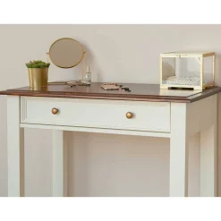 Wohnen Schminktische*Landhaus Frisiertisch mit einer Schublade - Manipur