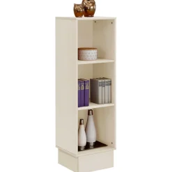 Wohnen Wohnzimmer Komplett*Landhaus Highboard & Regale in Creme - Rospus (dreiteilig)