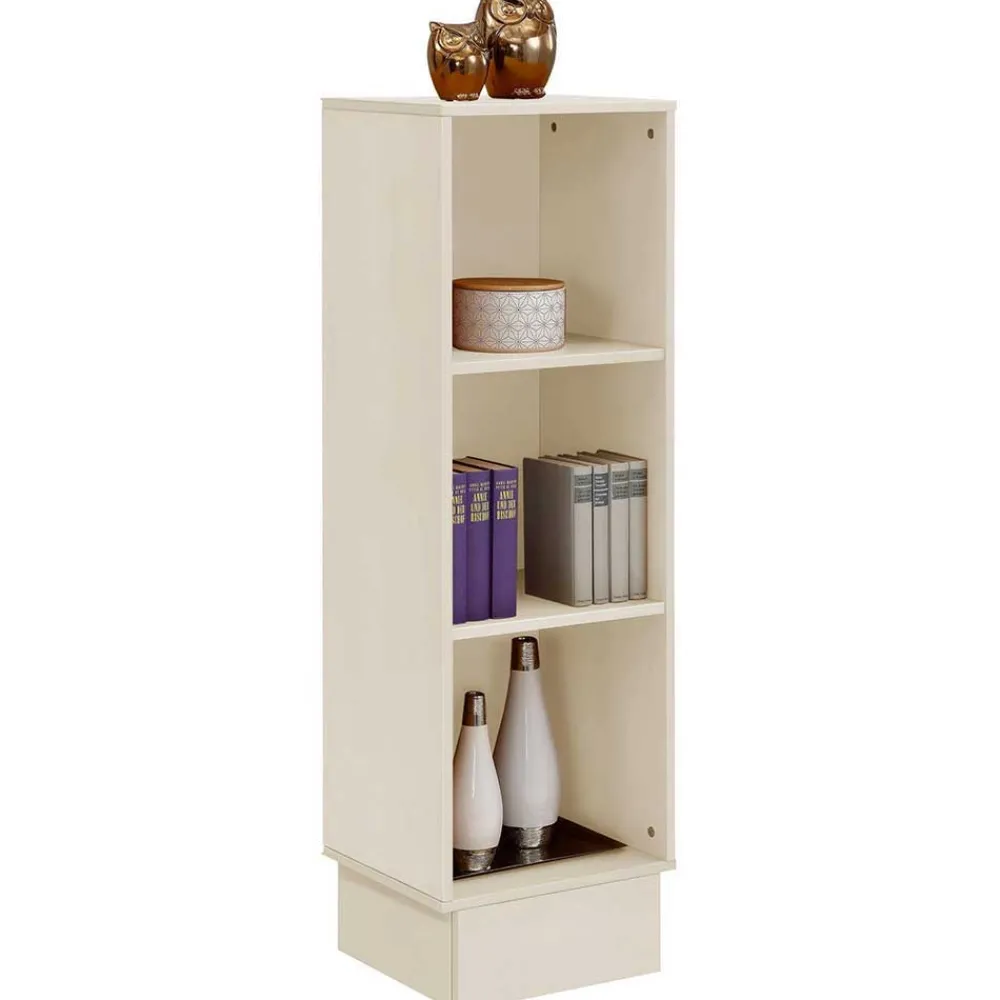 Wohnen Wohnzimmer Komplett*Landhaus Highboard & Regale in Creme - Rospus (dreiteilig)