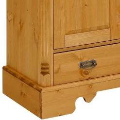 Wohnen Wohnzimmer Komplett*Landhaus Highboard & zwei Regale - Fausanda (dreiteilig)