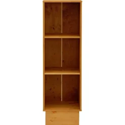 Wohnen Wohnzimmer Komplett*Landhaus Highboard & zwei Regale - Fausanda (dreiteilig)