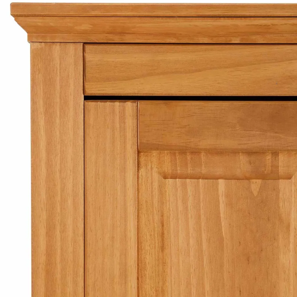 Wohnen Landhaus Highboard aus Kiefer Massivholz - Major