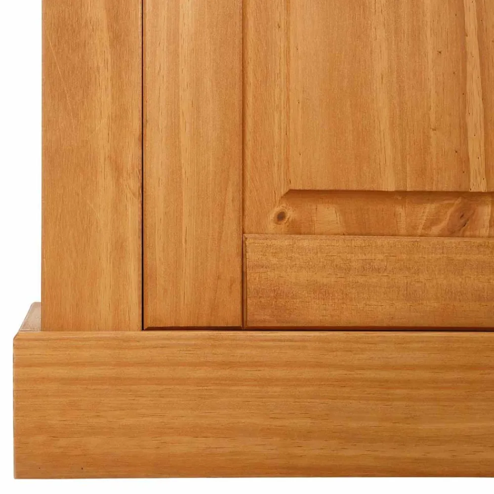 Wohnen Landhaus Highboard aus Kiefer Massivholz - Major