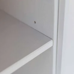 Wohnen Landhaus Highboard aus Kiefer zweifarbig - Zalya