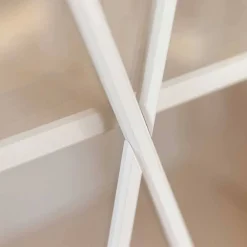 Wohnen Landhaus Highboard aus Kiefer zweifarbig - Zalya