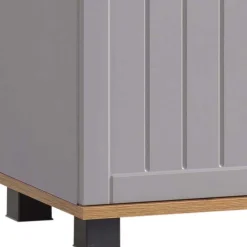 Wohnen Landhaus Highboard fürs Bad 4-türig - Benja