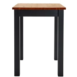 Wohnen Bartische*Landhaus Hochtisch in Schwarz und Kiefer Lauge - San Bruma