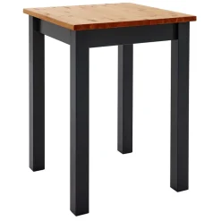 Wohnen Bartische*Landhaus Hochtisch in Schwarz und Kiefer Lauge - San Bruma