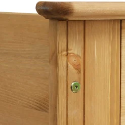 Wohnen Naturholzmöbel|Betten*Landhaus Holzbett & Nachttische - Imressa (dreiteilig)