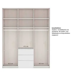 Wohnen Landhaus Kleiderschrank in Graugrün - Rajavo