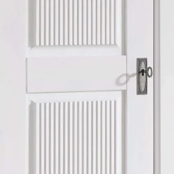 Wohnen Skandinavische Möbel|Glasmöbel*Landhaus Kleiderschrank in Weiß und Kiefer Grau - Caneon