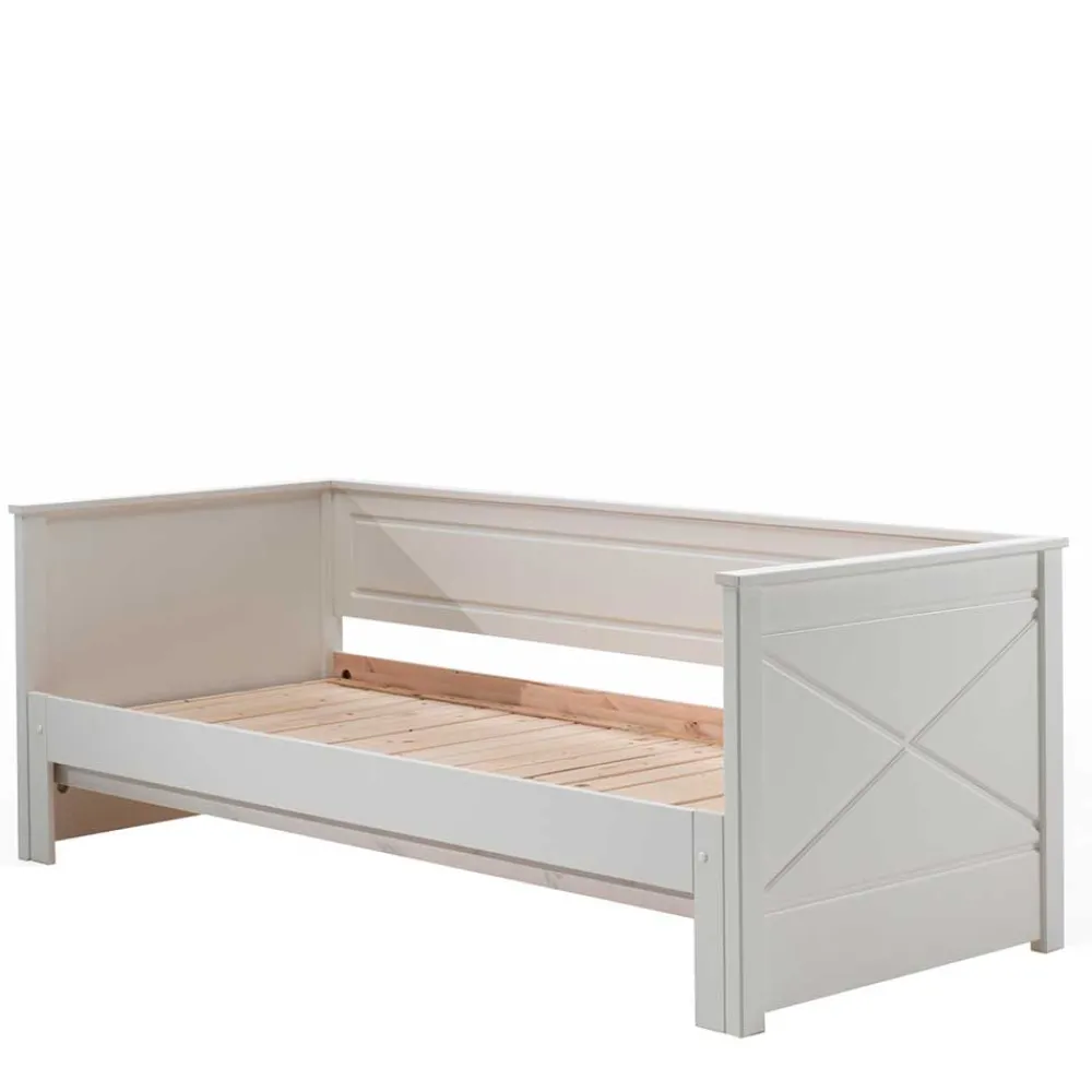 Wohnen Skandinavische Möbel|Jugendbetten*Landhaus Kojenbett zum Ausziehen - Tradora