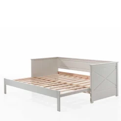 Wohnen Skandinavische Möbel|Jugendbetten*Landhaus Kojenbett zum Ausziehen - Tradora