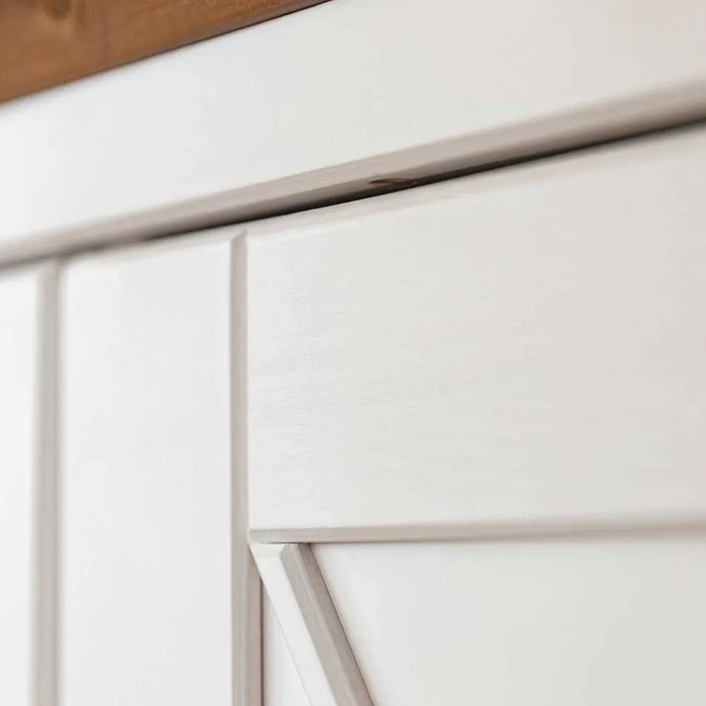 Wohnen Küchenschränke|Sideboards & Kommoden*Landhaus Kombikommode aus Kiefernholz - Zalya