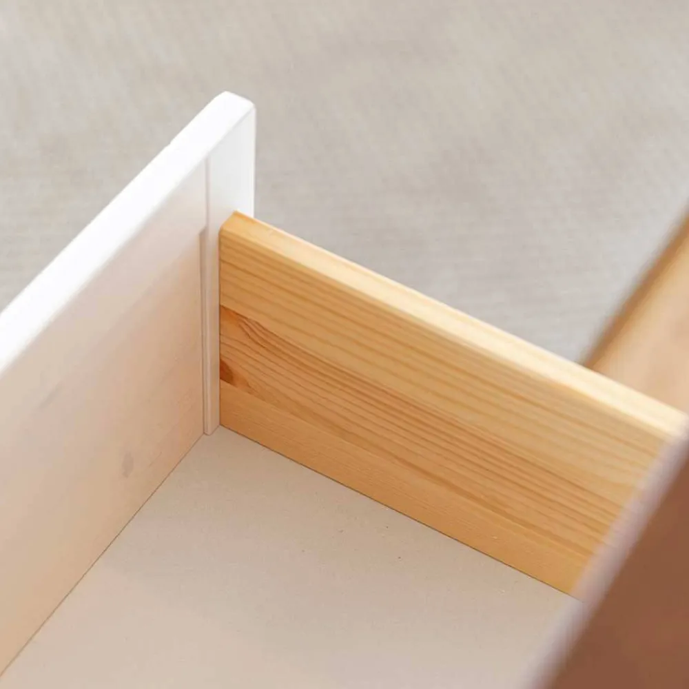 Wohnen Küchenschränke|Sideboards & Kommoden*Landhaus Kombikommode aus Kiefernholz - Zalya