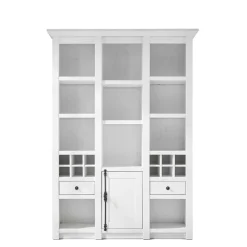 Wohnen Esszimmerregale|Regale*Landhaus Kombiregal in Weiß Touchwood - Chelles