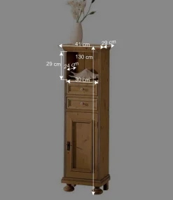 Wohnen Landhaus Kommode Melessa aus Fichte massiv gewachst