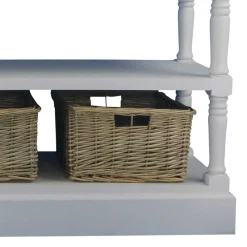 Wohnen Skandinavische Möbel|Couchtisch*Landhaus Konsolentischchen Cultures in Weiß