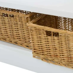 Wohnen Skandinavische Möbel|Couchtisch*Landhaus Konsolentischchen Cultures in Weiß