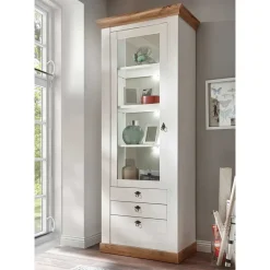 Wohnen Wohnwände|Wohnwand*Landhaus Möbel Kombination für Wohnzimmer - Diatara (vierteilig)