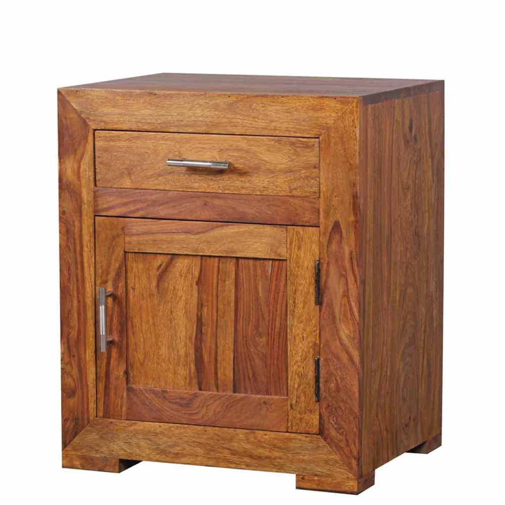 Wohnen Landhaus Nachtkommode Hoslo mit Schublade