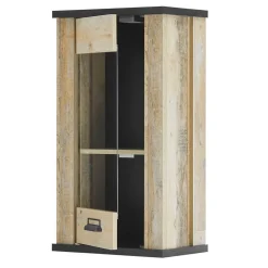 Wohnen Küchenschränke*Landhaus Oberschrank mit Glas Einsatz - Garisa