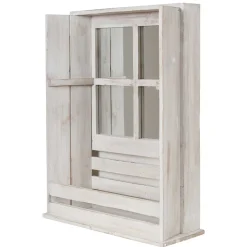 Wohnen Landhaus Regal im Fenster Look - Sialom