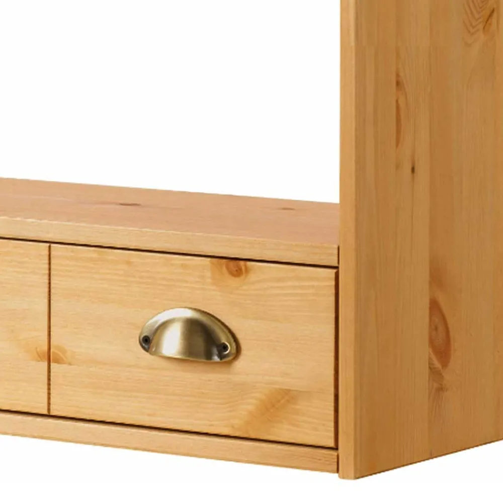 Wohnen Wohnzimmer-Regale|Küchenregale*Landhaus Regal mit 2 Ablagen & 3 Schubladen - Zimoni