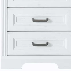 Wohnen Rollcontainer*Landhaus Rollcontainer mit drei Schubladen - Mehady