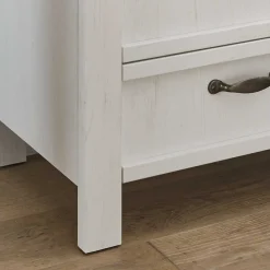 Wohnen Landhaus Schlafzimmer Komplettset - Malvissa (fünfteilig)