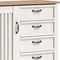 Wohnen Landhaus Schlafzimmer Komplettset - Malvissa (fünfteilig)