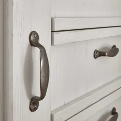 Wohnen Landhaus Schlafzimmer Komplettset - Malvissa (fünfteilig)