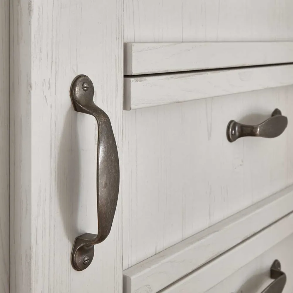 Wohnen Landhaus Schlafzimmer Komplettset - Malvissa (fünfteilig)