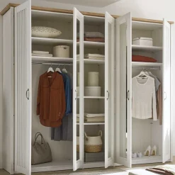 Wohnen Landhaus Schlafzimmer Komplettset - Malvissa (fünfteilig)